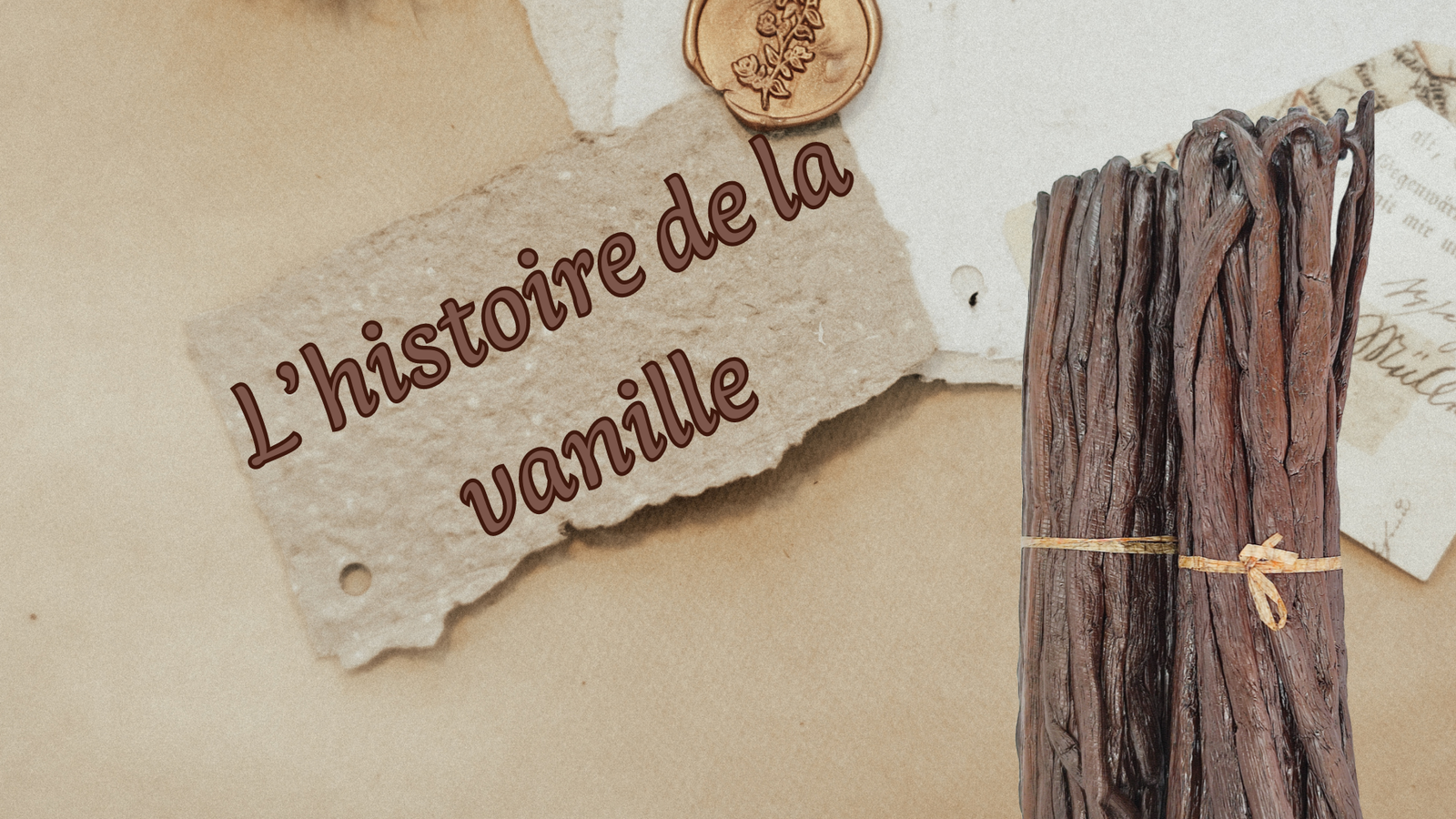 L’histoire de la vanille